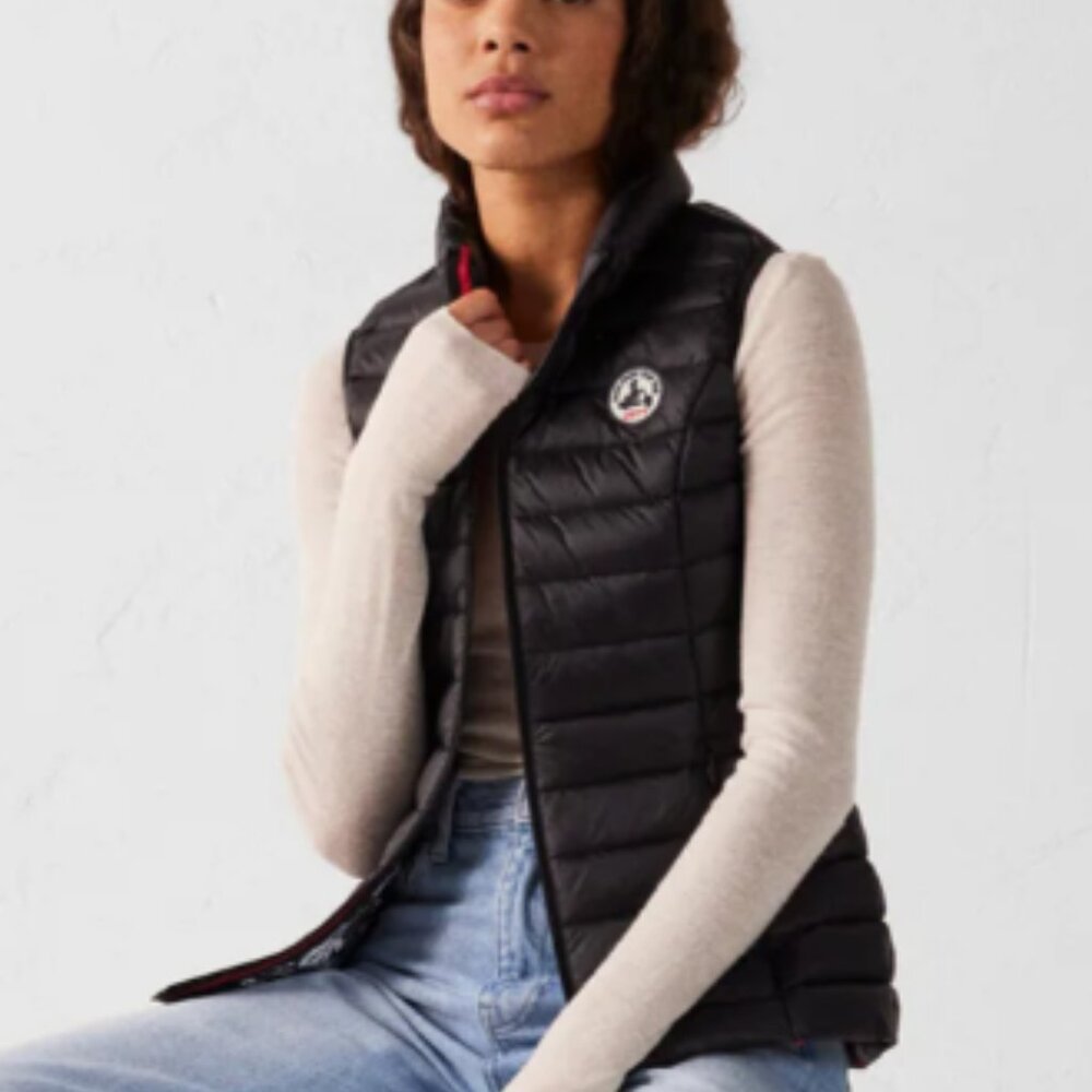 JOTT Just Over the Top French Brand Down Vest- Packable